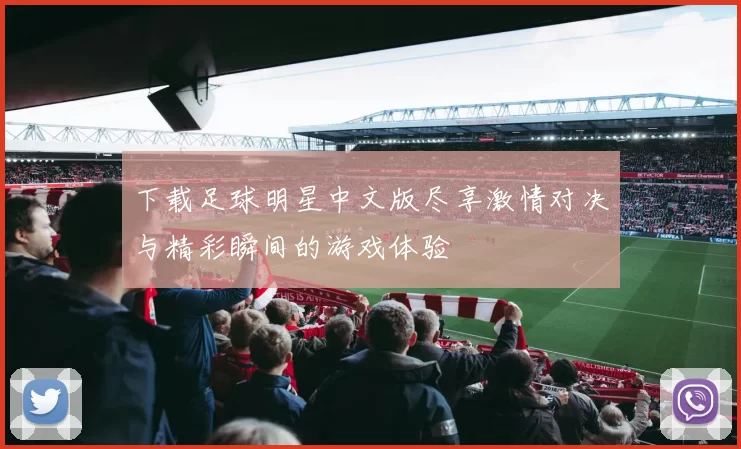 下载足球明星中文版尽享激情对决与精彩瞬间的游戏体验